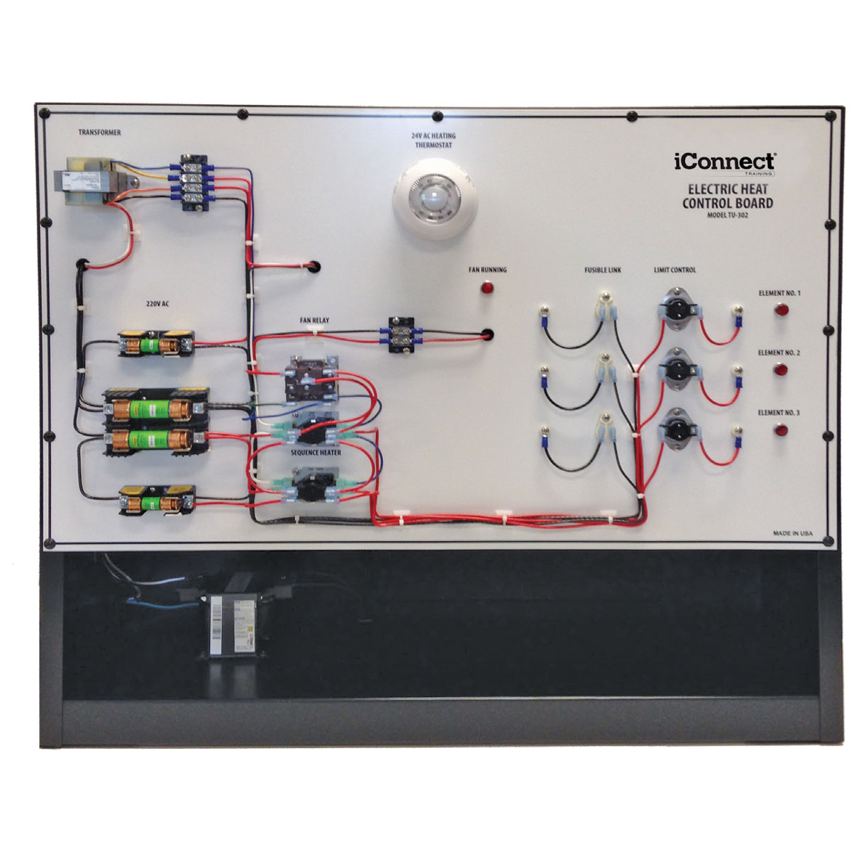 TU302 Control Board, Electric Heat Trainer iConnect Training