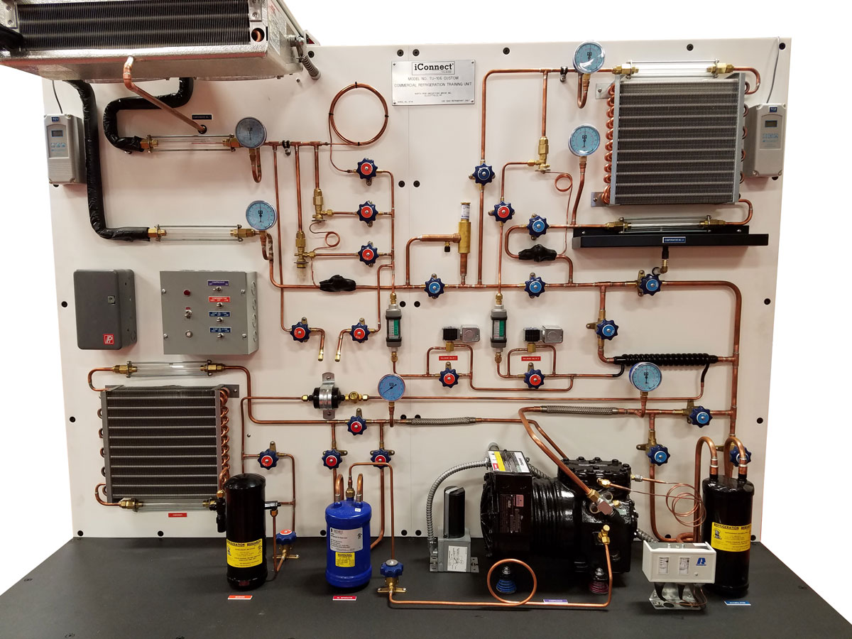 Details of the TU-106 Dual-Application Commercial Refrigeration Trainer