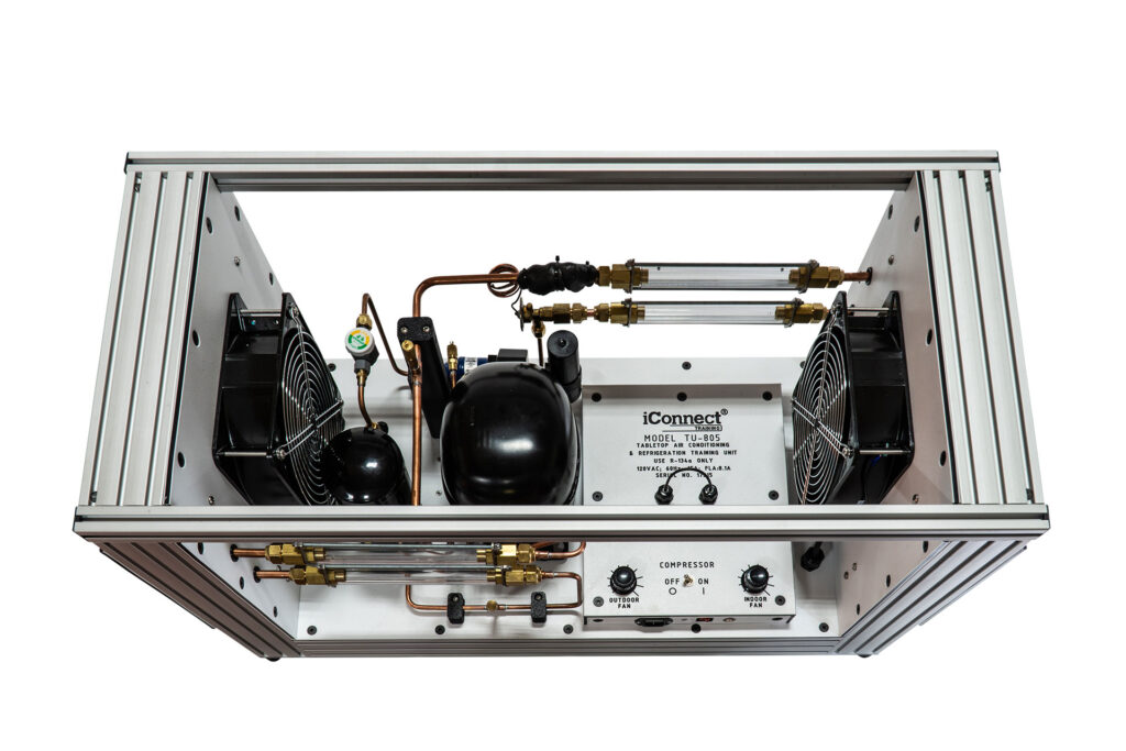 TU-805 Mobile Table-Top Air Conditioning & Refrigeration Trainer