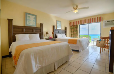 Riding Rock Resort bedrooms at iConnect Training Center of the Bahamas
