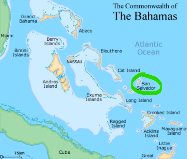 San Salvador, Bahamas (NOT the city in El Salvador!) where the HVAC/R training center by iConnect Training is located