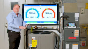 HVAC Training Lessons using the TU-206CGF Deluxe Air Conditioning & Gas Furnace Training Unit