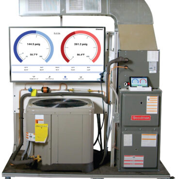 TU-406CGF Residential Heat Pump & Gas Furnace Trainer