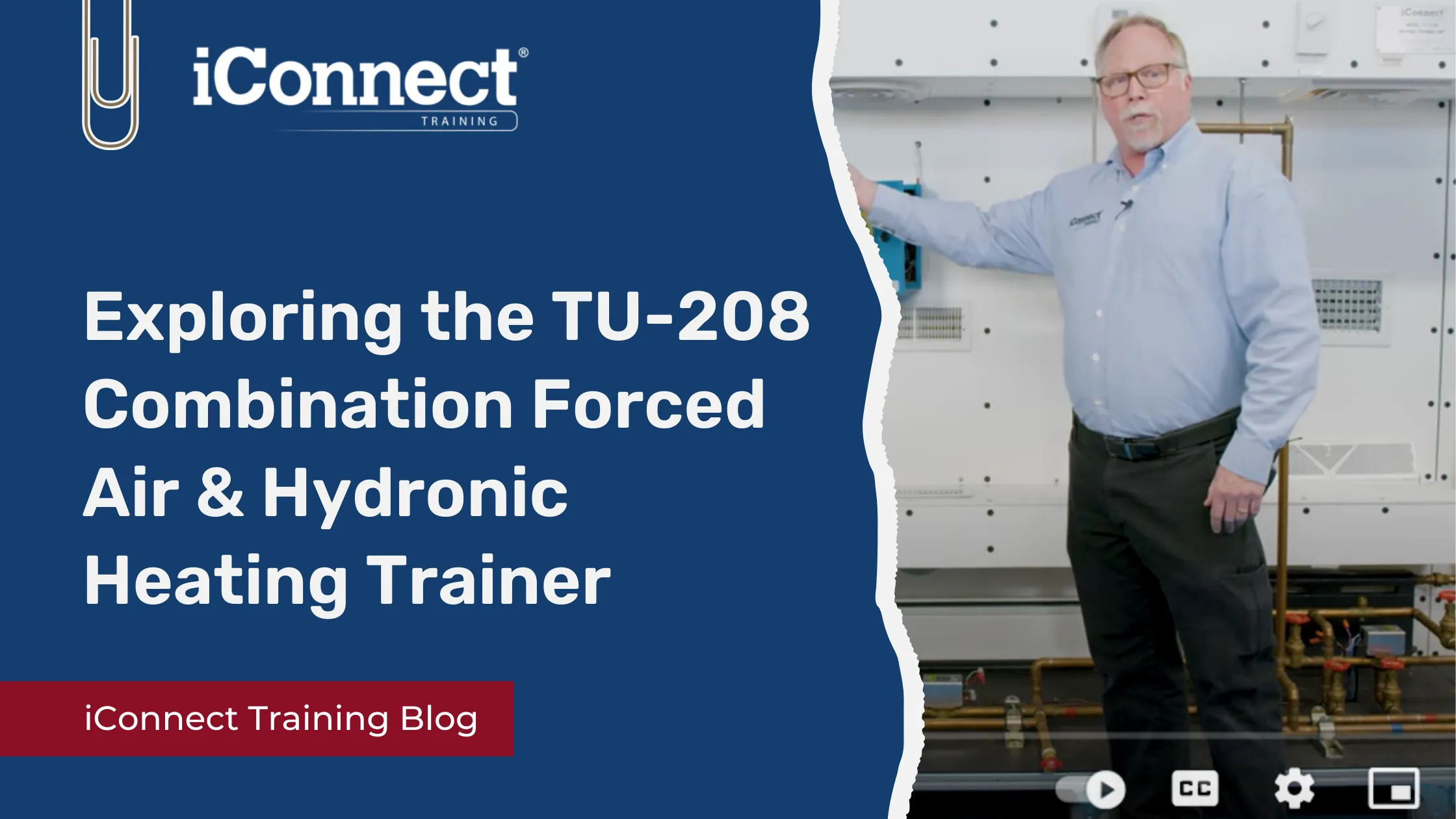 Exploring the TU-208 Combination Forced Air & Hydronic Heating Trainer