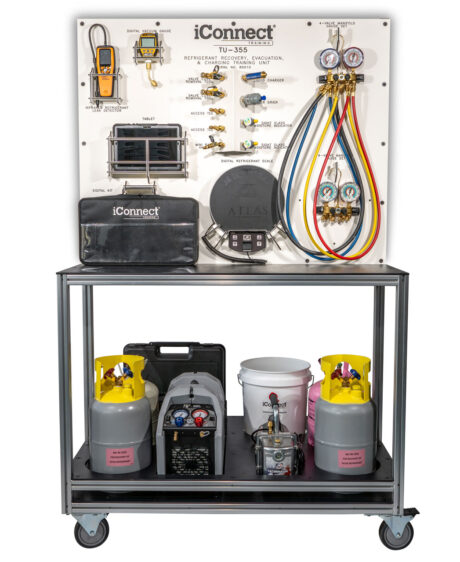 TU-355 Refrigerant Recovery, Evacuation, And Charging Trainer