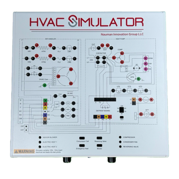Heat Pump Electrical HVAC Simulator